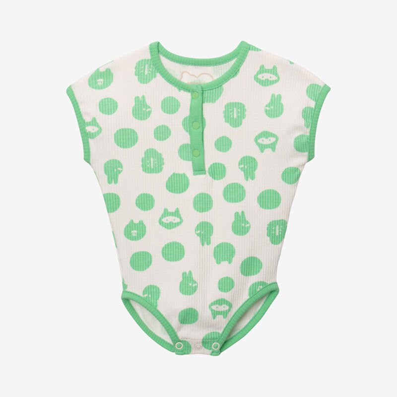 Body bébé pois ludiques beige Catimini Beige