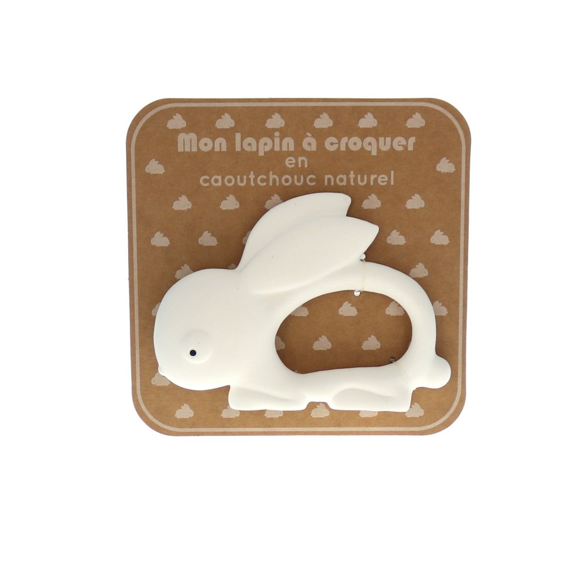 Anneau de dentition Lapin blanc Amande