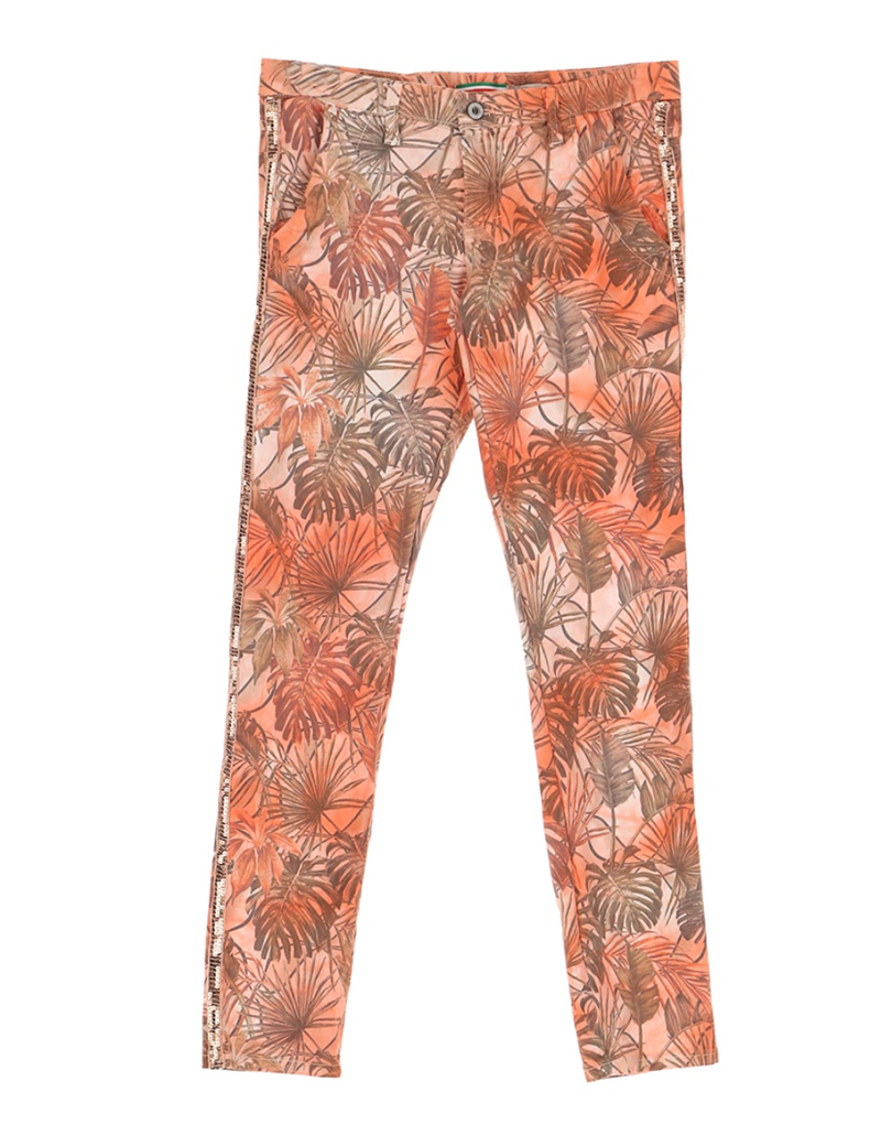 PLEASE PANTALON CHINO IMPRIMÉ