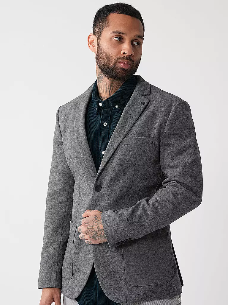 TOM TAILOR Blazer grau