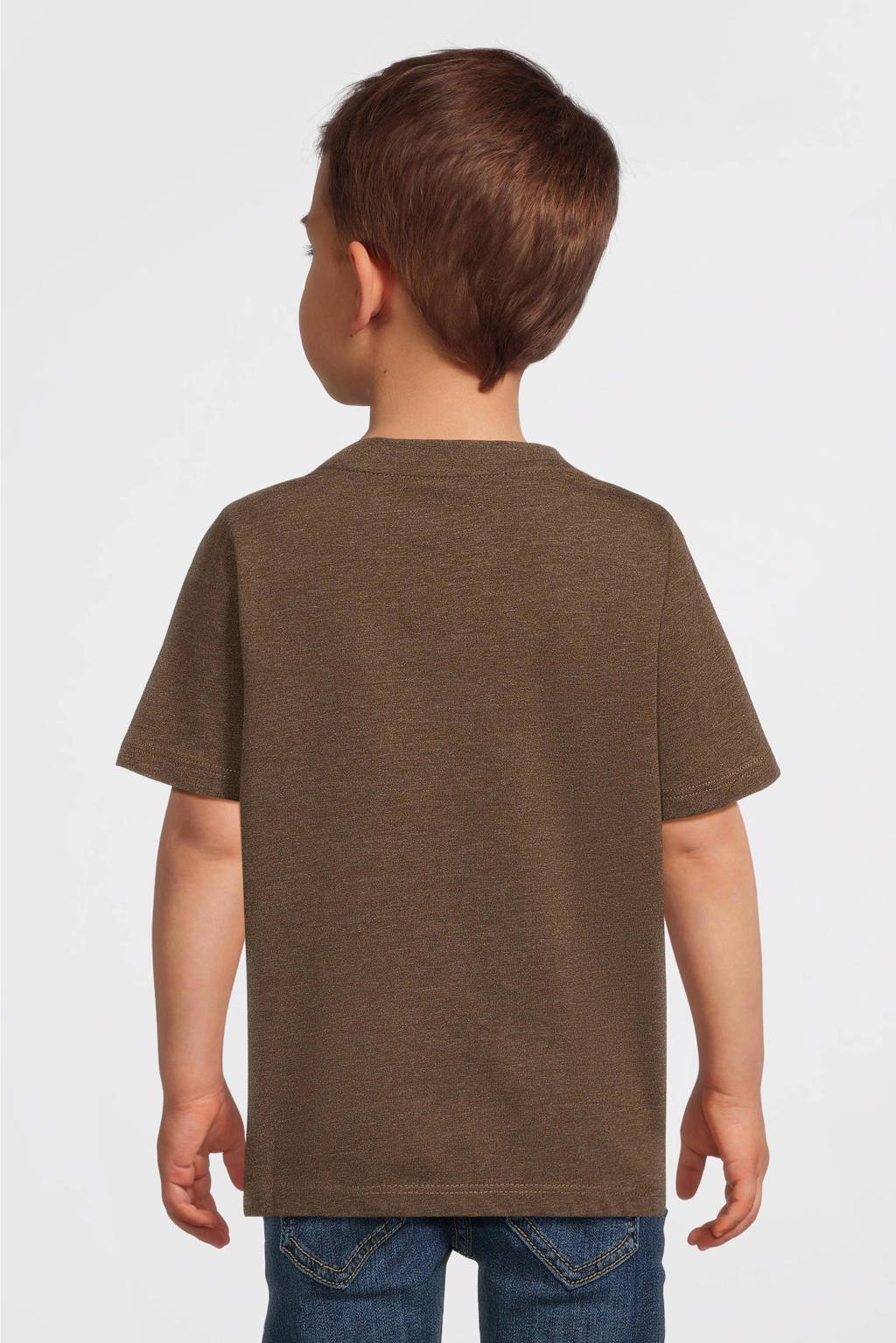 anytime T-shirt bruin melange