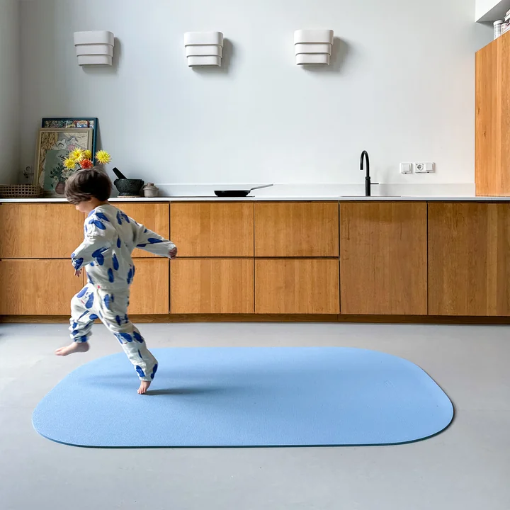 Stapelstein® - Yoga- & Spielmatte, hellblau