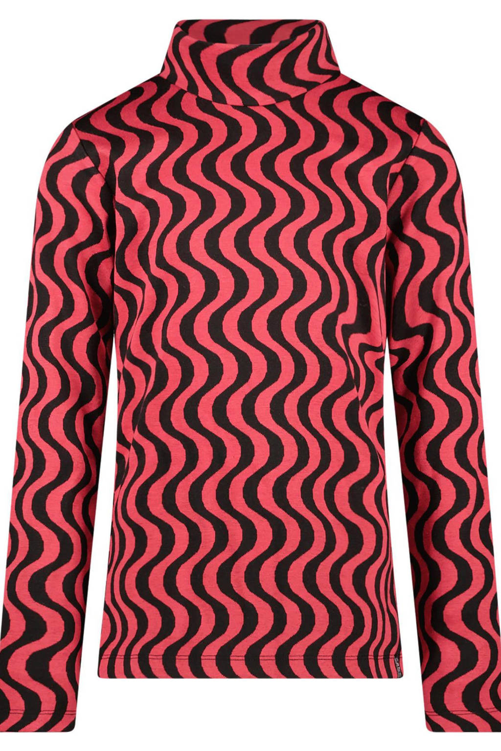 Cars longsleeve SANYA met all over print fuchsia/zwart