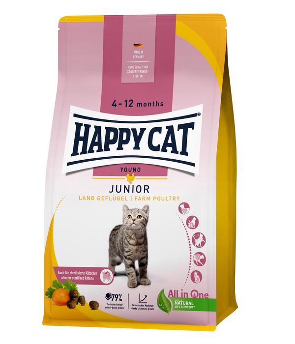 Happy Cat Trockenfutter für Katzen Young