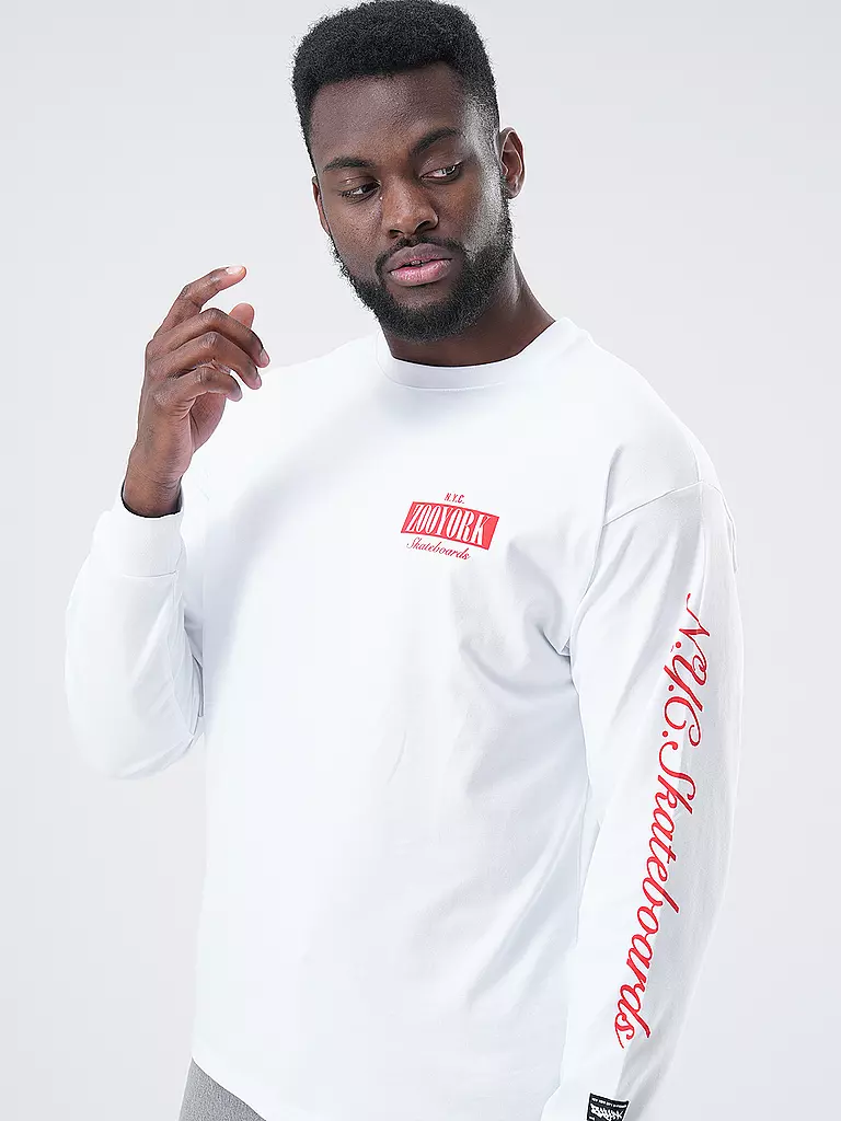 ZOO YORK Sweater  weiss