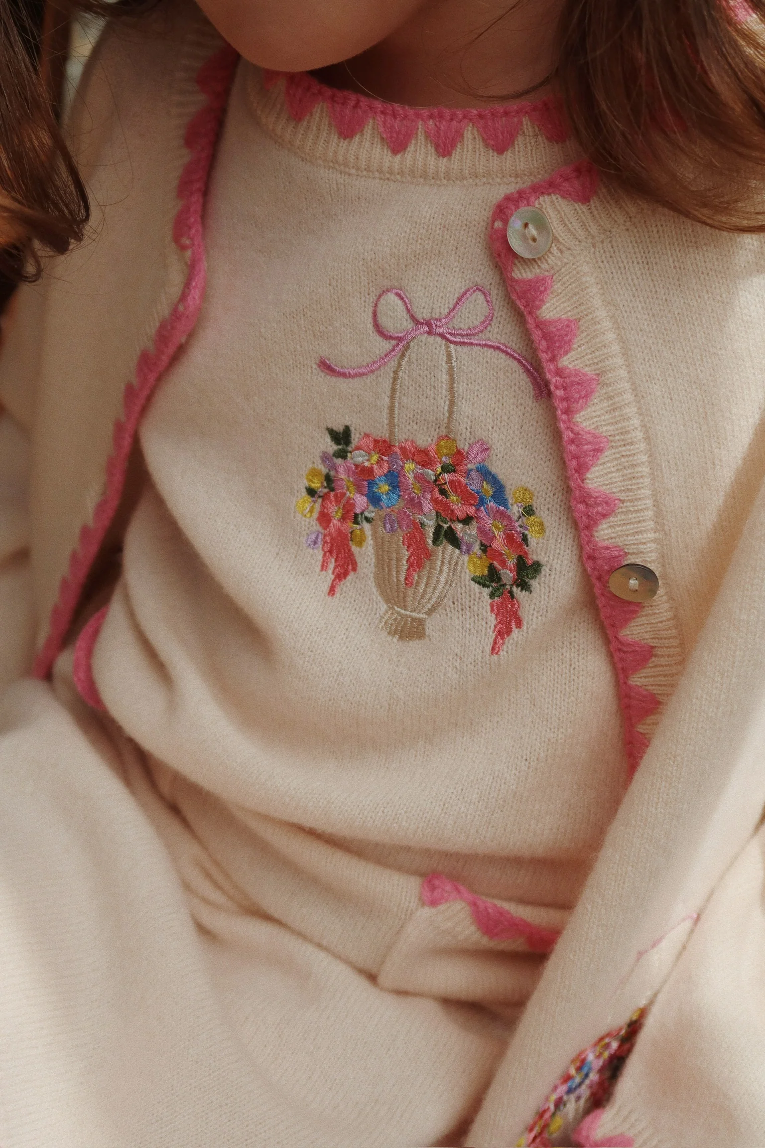 Collette kjole - off white - 2Y