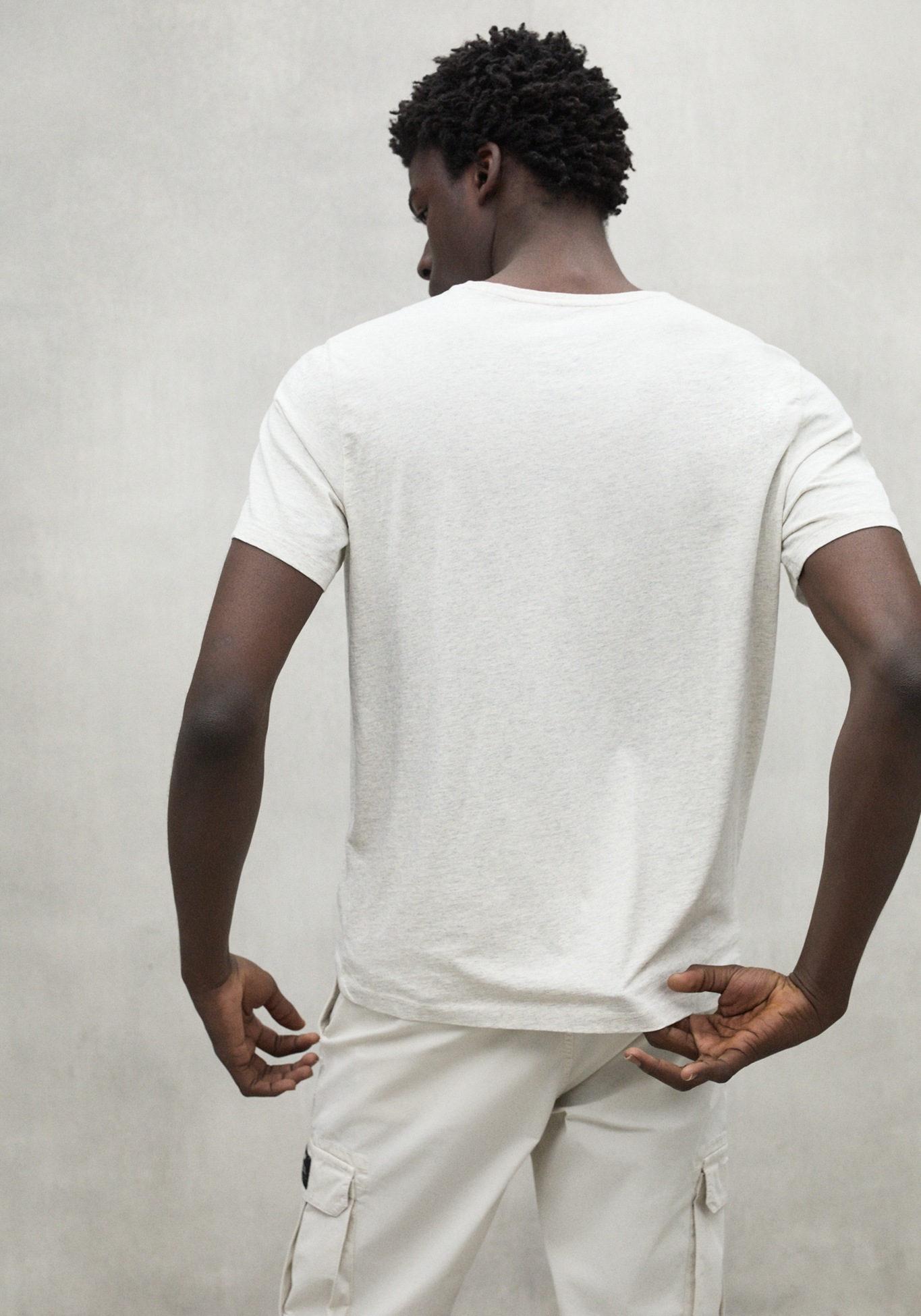 Ecoalf T-Shirt Vent Oat Melange