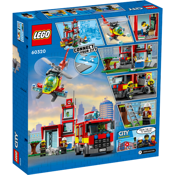 La caserne des pompiers LEGO City 60320