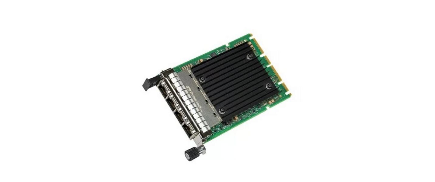 Netzwerkkarte Intel X710-T4L OCP 3.0<br>Dell Intel X710-T4L Quad Port 10GbE BASE-T, OCP Network Interface Card 3.0 Kundeninstallation