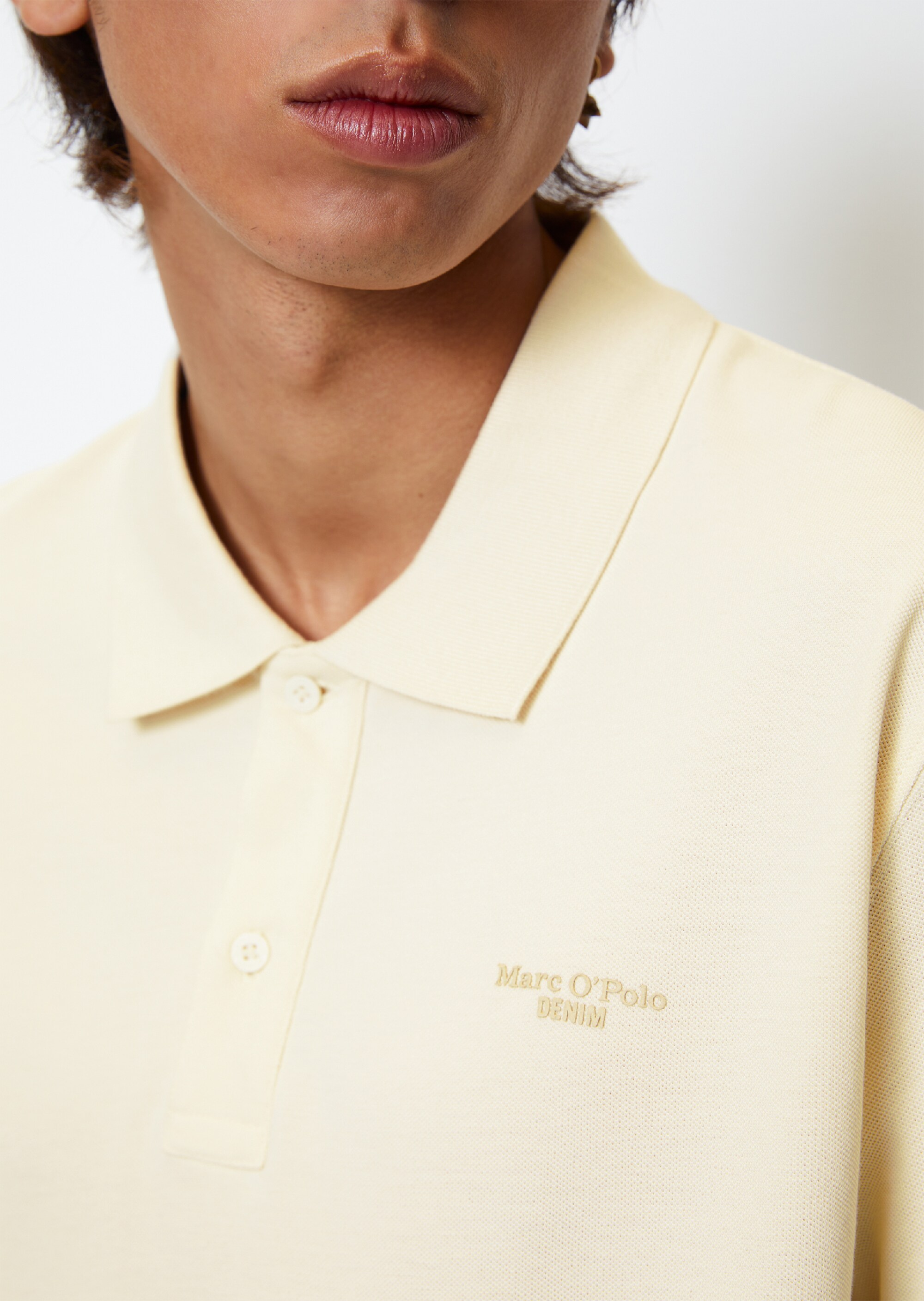 Kurzarm-Poloshirt Piqué regular aus Organic Cotton