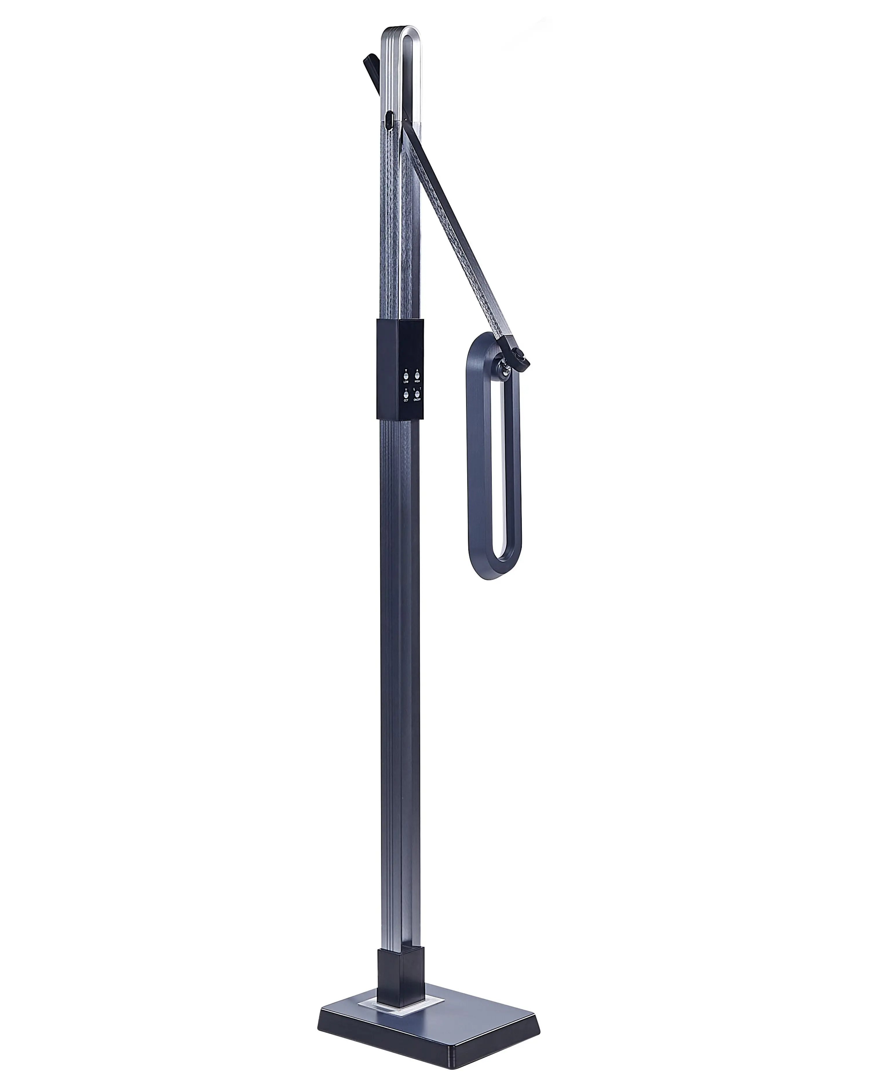 LED staande lamp AQUARIUS met dimmer Metaal Donkergrijs