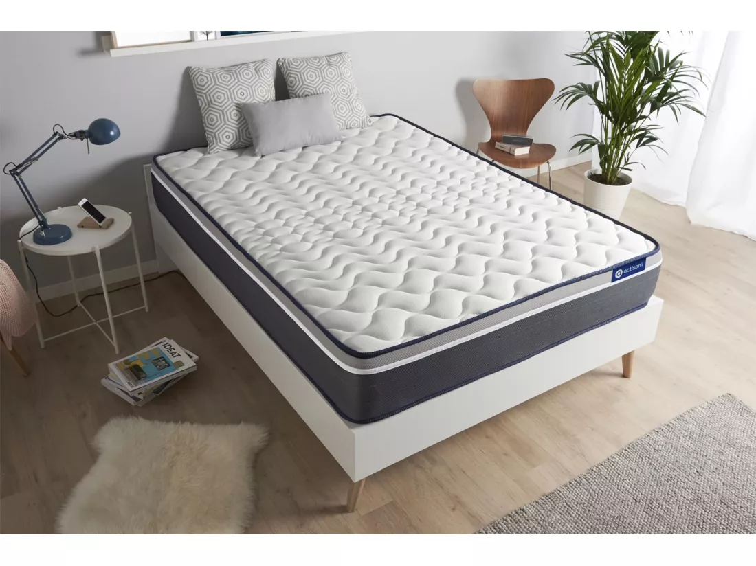ACTISOM Matelas 180x200 Mémoire de forme Maxi épaisseur 7zones de confort