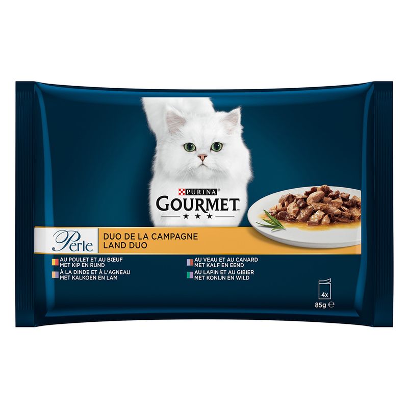 Lot mixte Gourmet Perle 4 x 85 g