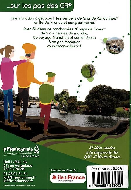FFRP - L ILE DE FRANCE SUR LES PAS DES GR