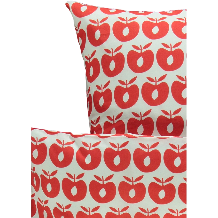 Smafolk Bettwäsche für Erwachsene Apfel red