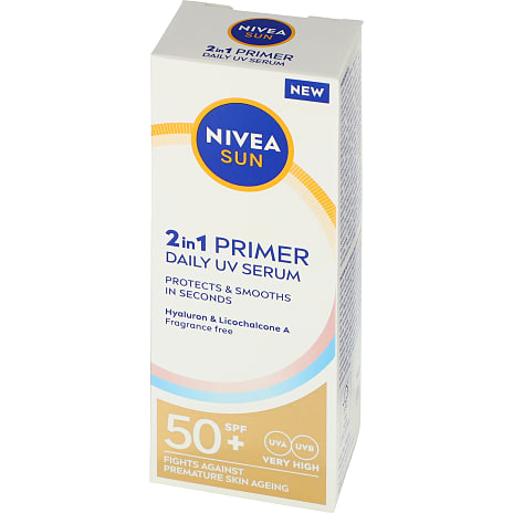 2-i-1 ansigtsserum m. SPF50+