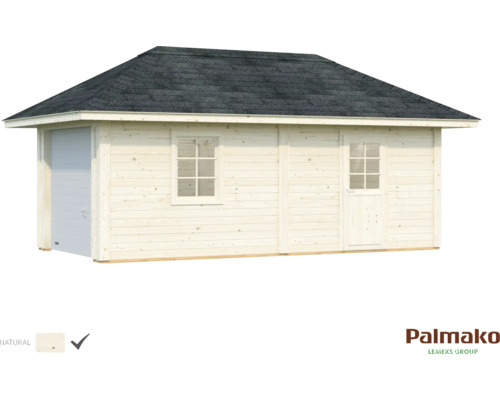 Garage Palmako Bianca 16,6 m² set 12 300 x 588 cm naturel