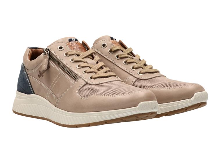 Australian Footwear Hurricane Leather Sand Blue