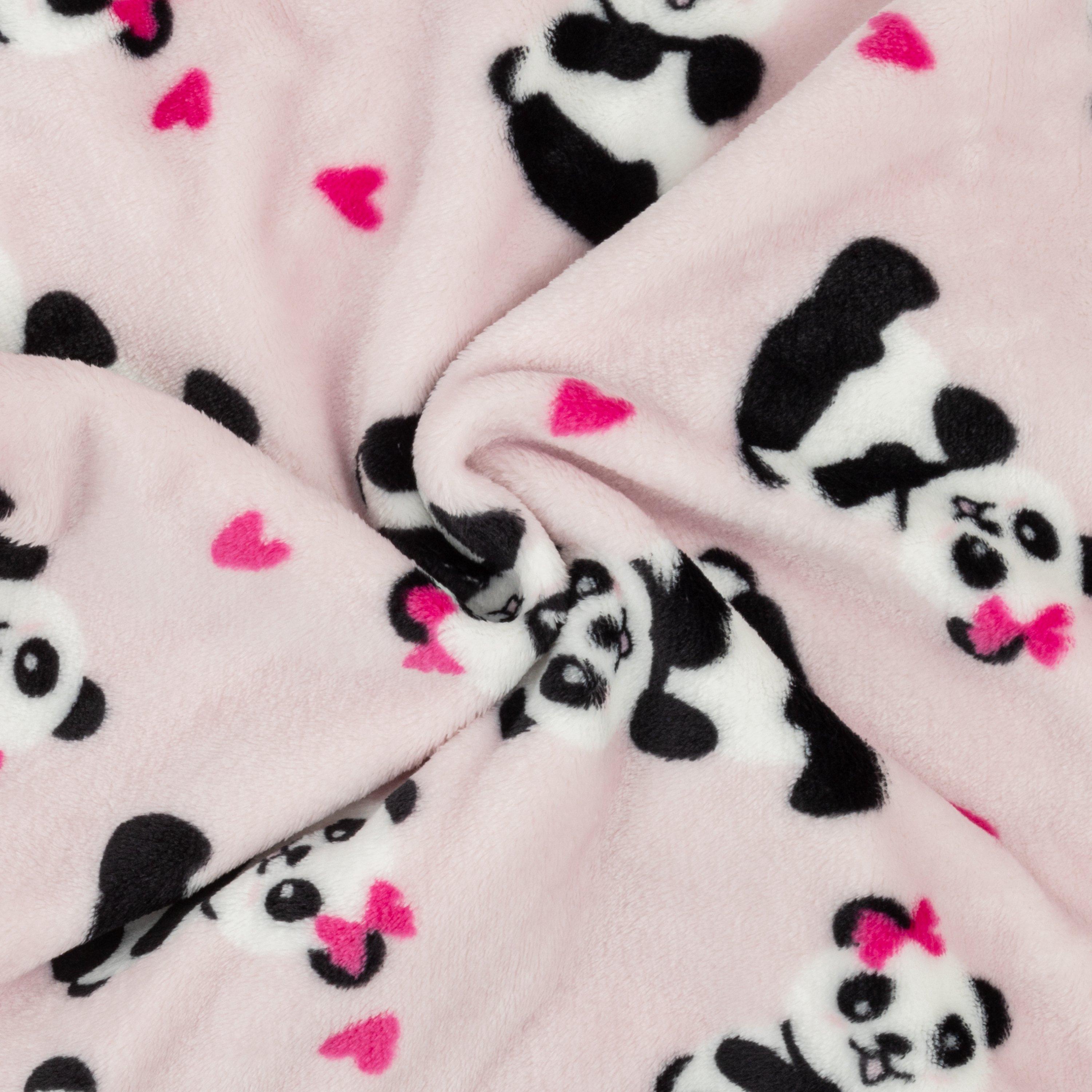 Miso Kids Girls Panda Hoodie and Pant Set