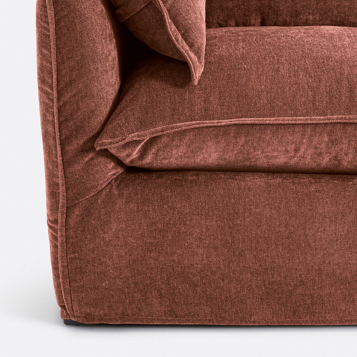 LA REDOUTE INTERIEURS<br>Sleapbank H14 cm, mistura de poliéster, Odna