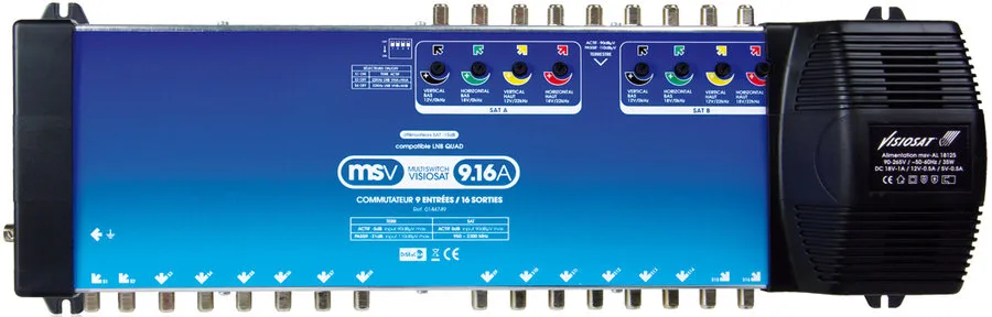 Visiosat MSV9 16A Hub : la plate-forme d'échange audio-vidéo