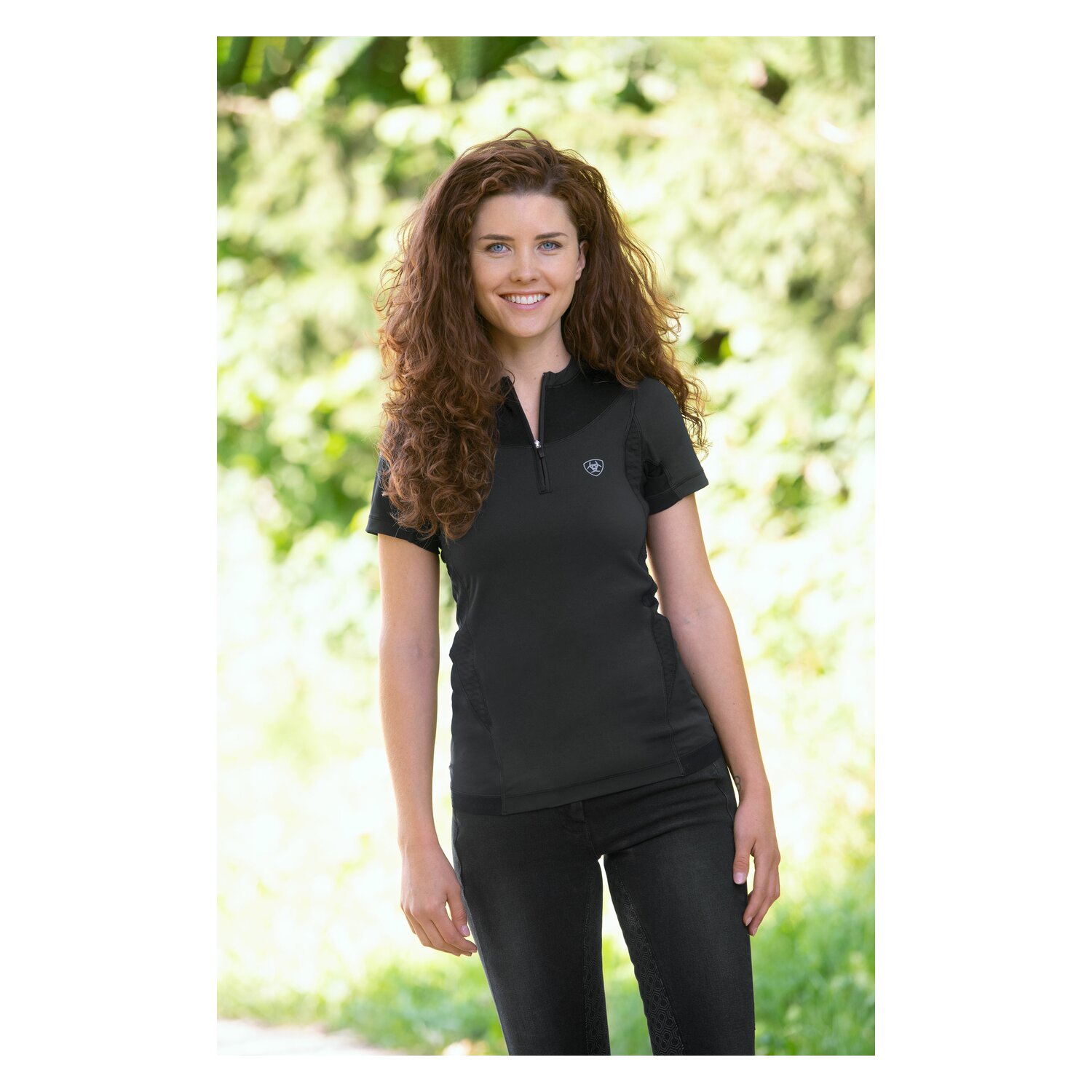ARIAT Funktionsshirt Ascent Crew Baselayer - black