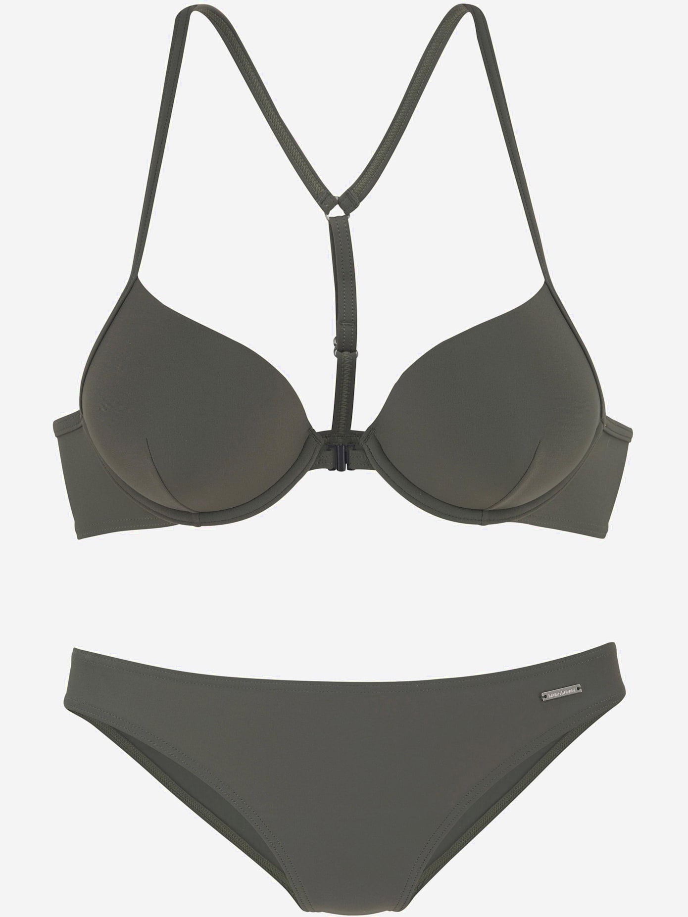 Bikini push-up élégant look dos nageur