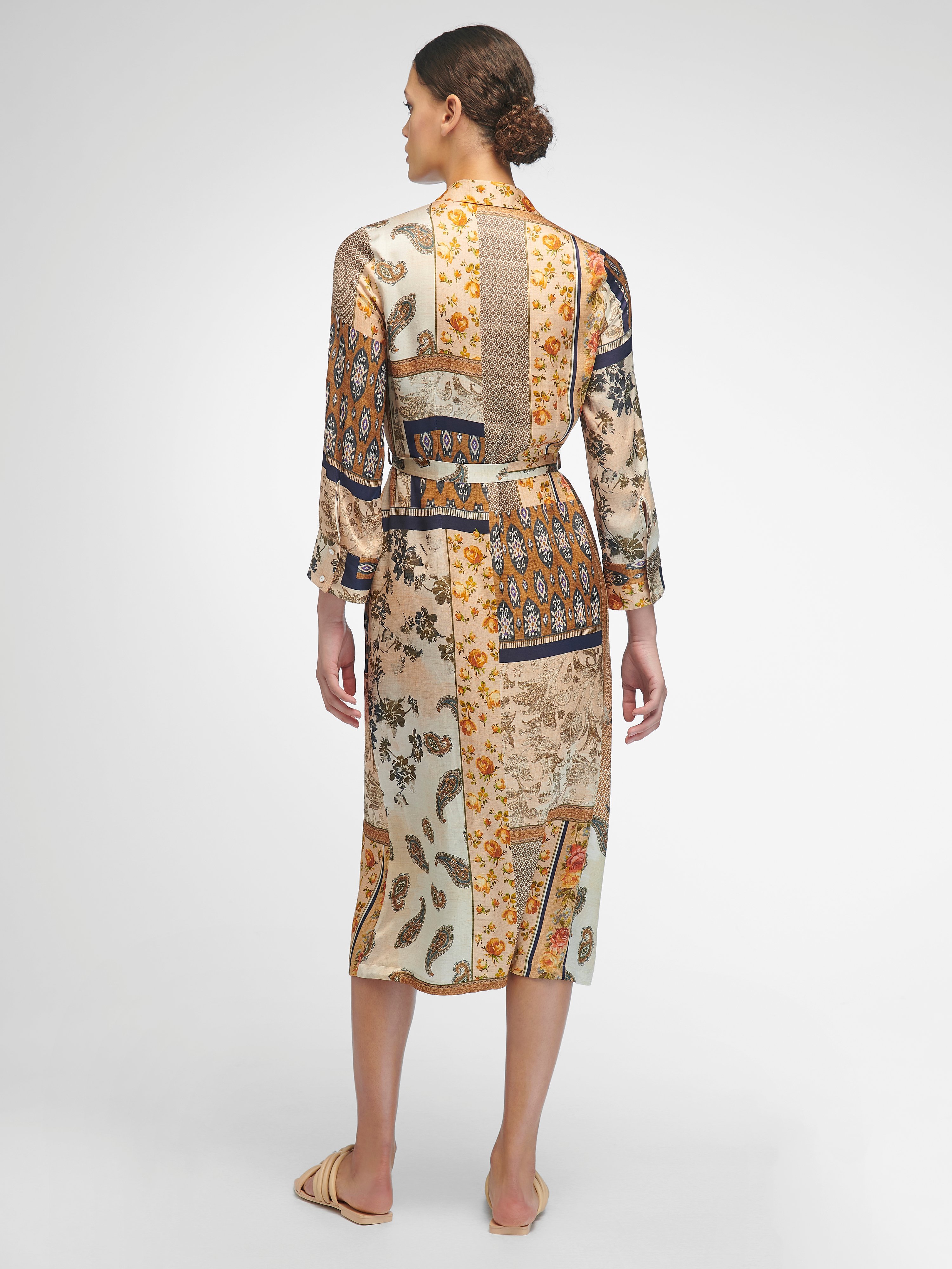 Kleid mit 3/4-Arm