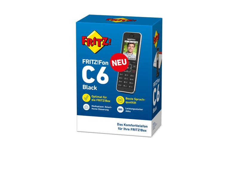 AVM Mobilteil FRITZ!Fon C6 Schnurlostelefon mit zahlreichen Funktionen