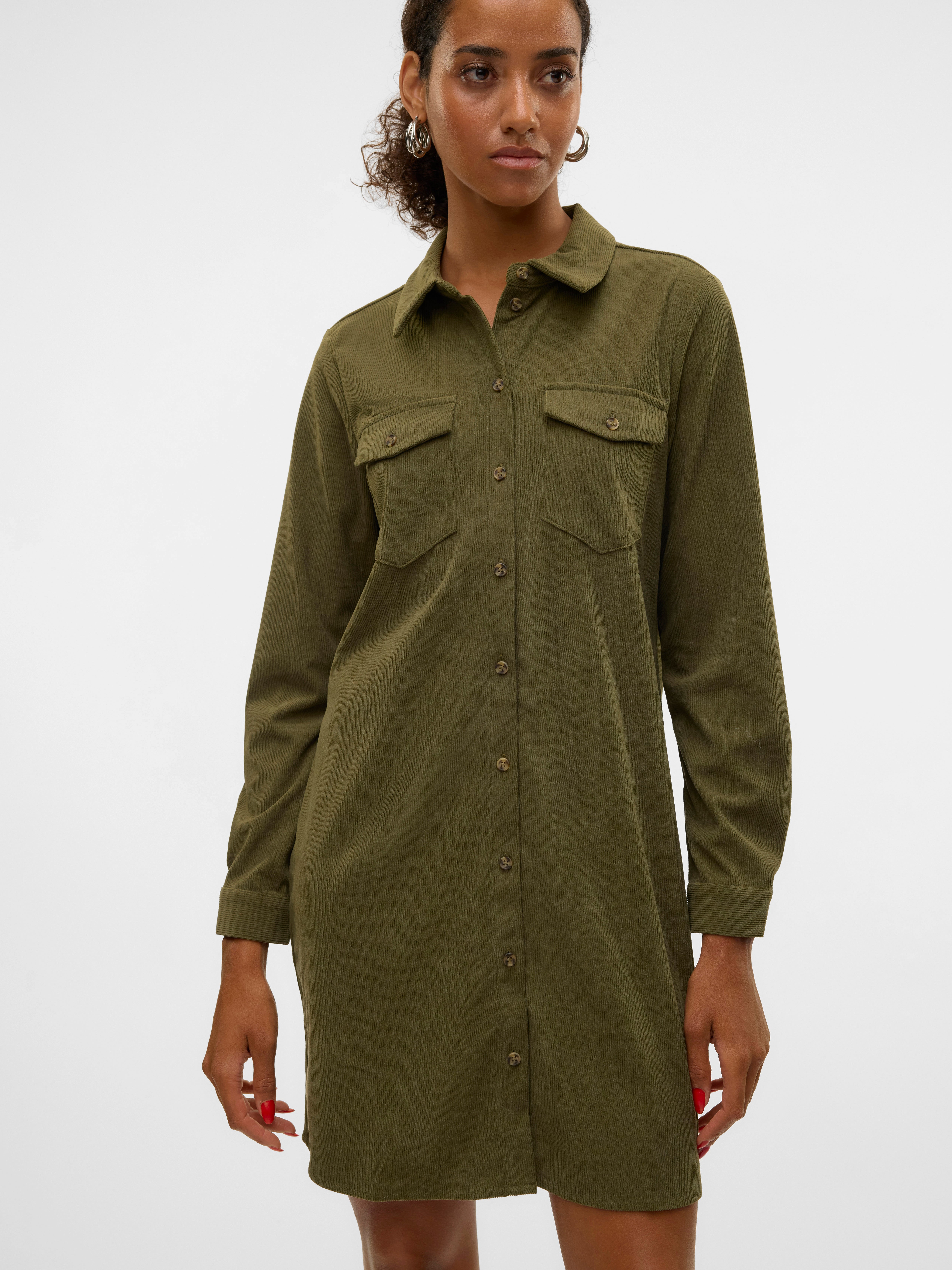 VMVILJA Corduroy Korte jurk