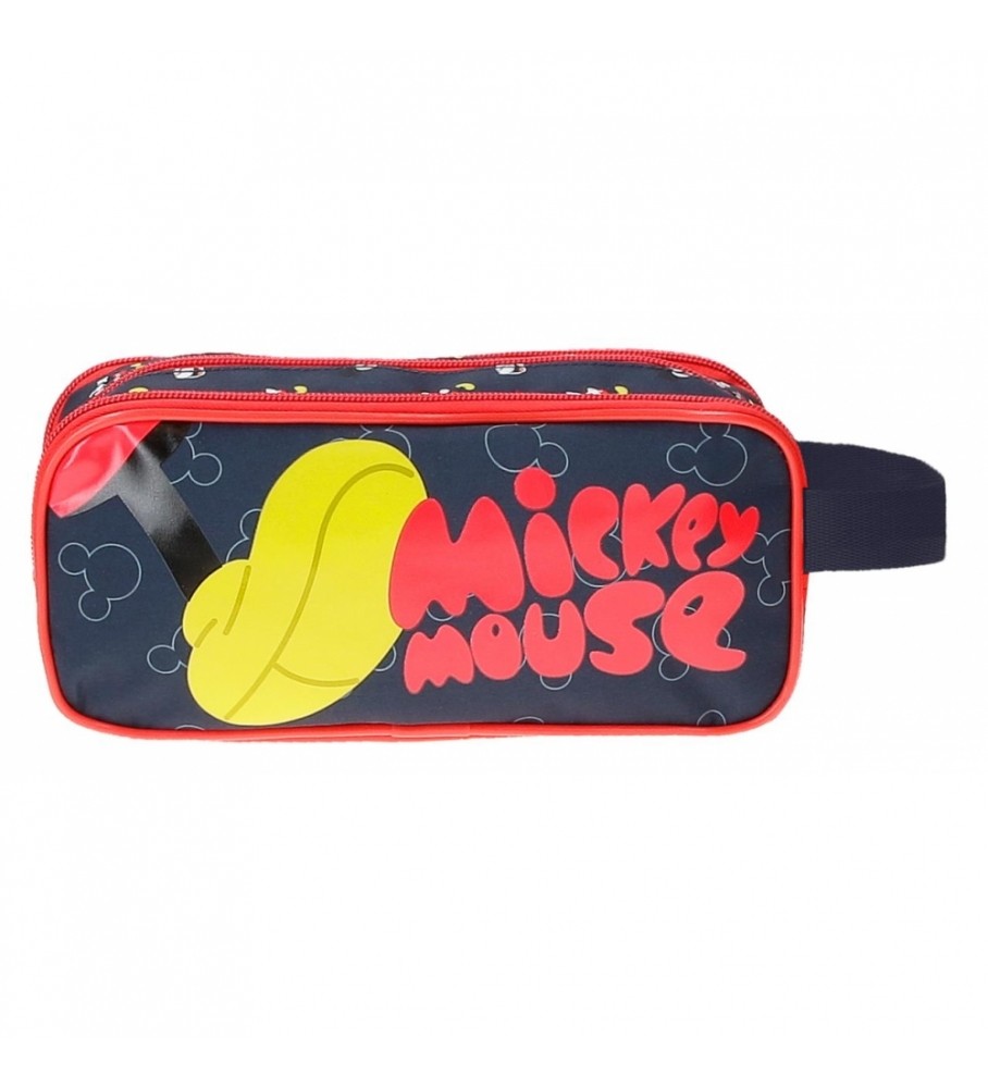 Bolsa Joumma Estojo Mickey Mouse Moda Tripla vermelha