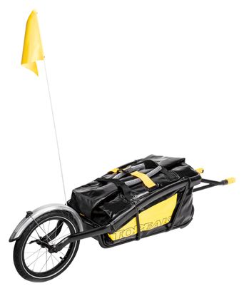 Axe traversant Topeak Yoke Axle Noir pour Remorque