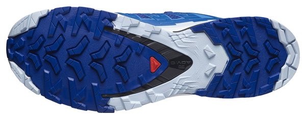 Chaussures de Trail Salomon XA Pro 3D V9 Bleu/Blanc
