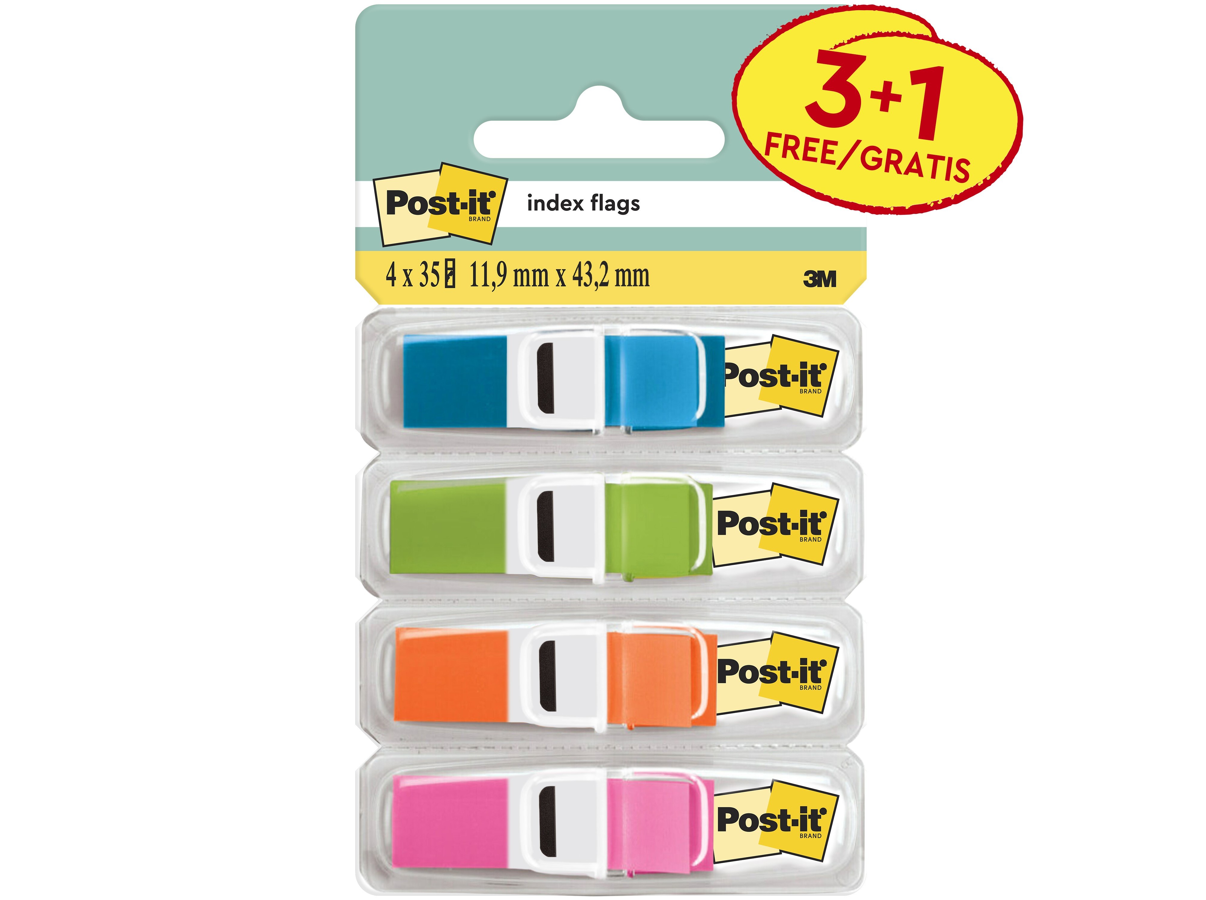 BLOCO DE NOTAS ADESIVO POST-IT 3 1 GRÁTIS