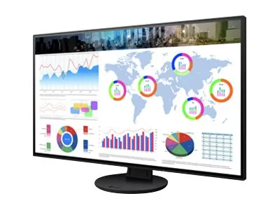 [OUTLET] - EIZO FlexScan EV3285-BK - Med FlexStand - LED-skærm - 31.5
