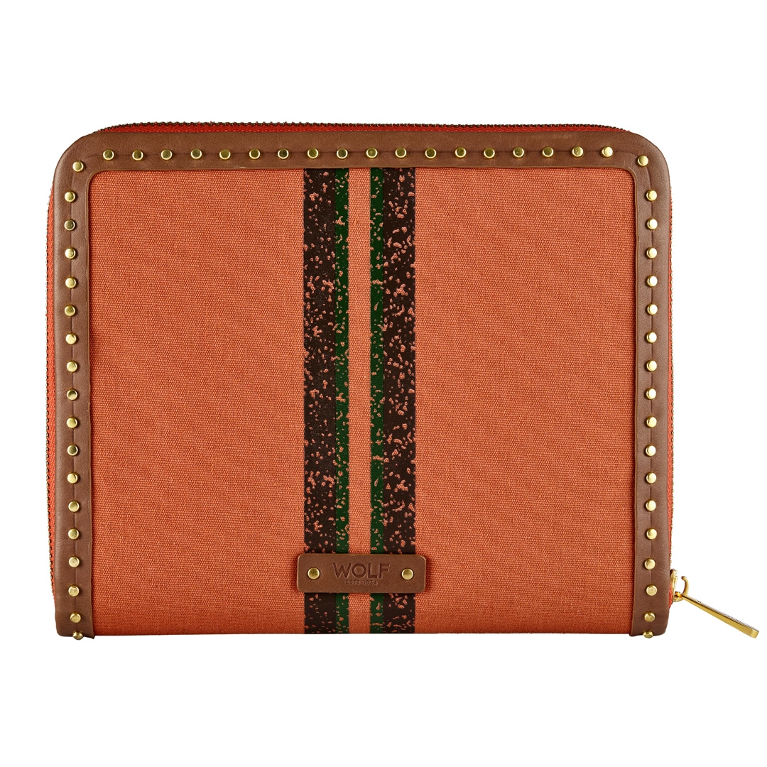 Wolf 1834 Ida Travel Zip Schmuck-Portfolio Orange