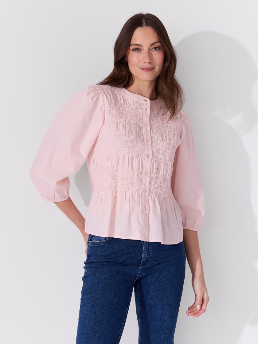 Malin bluse Petal Pink