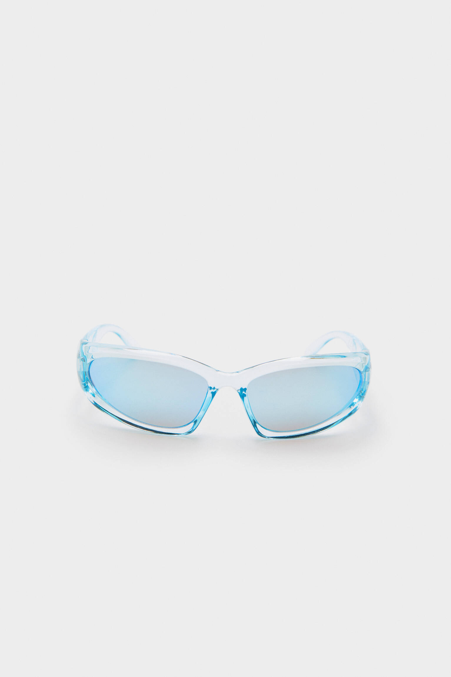 ÓCULOS DE SOL COM LENTES HOLOGRÁFICAS - TURQUESA