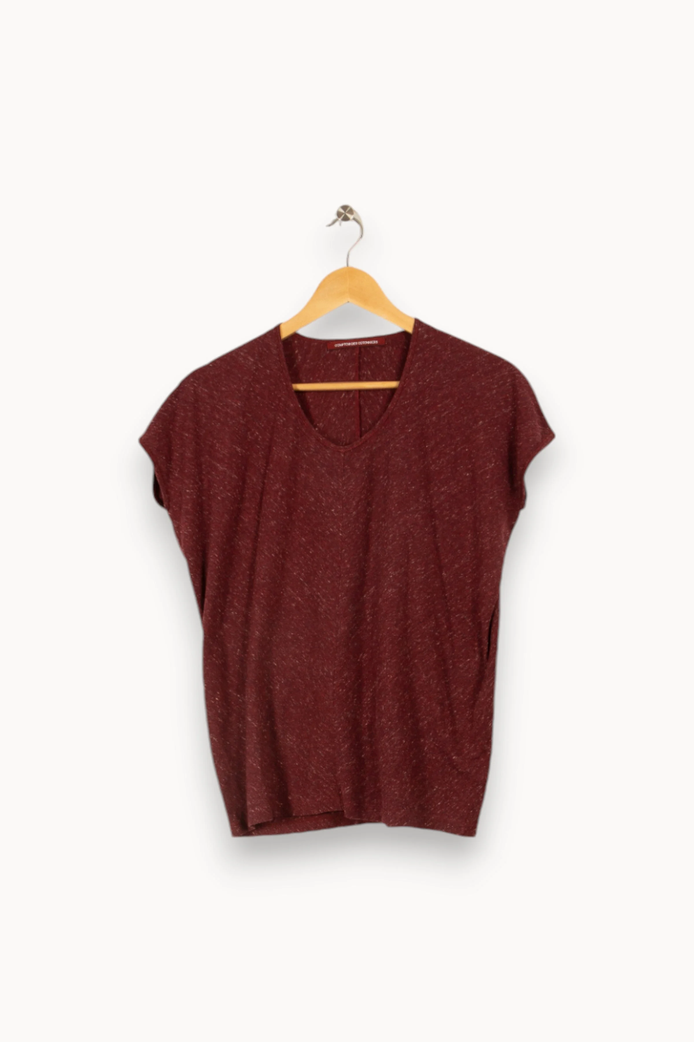 Tshirt bordeaux | Rouge