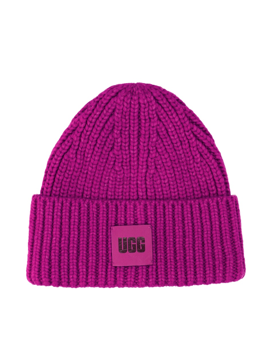 W CHUNKY RIB BEANIE