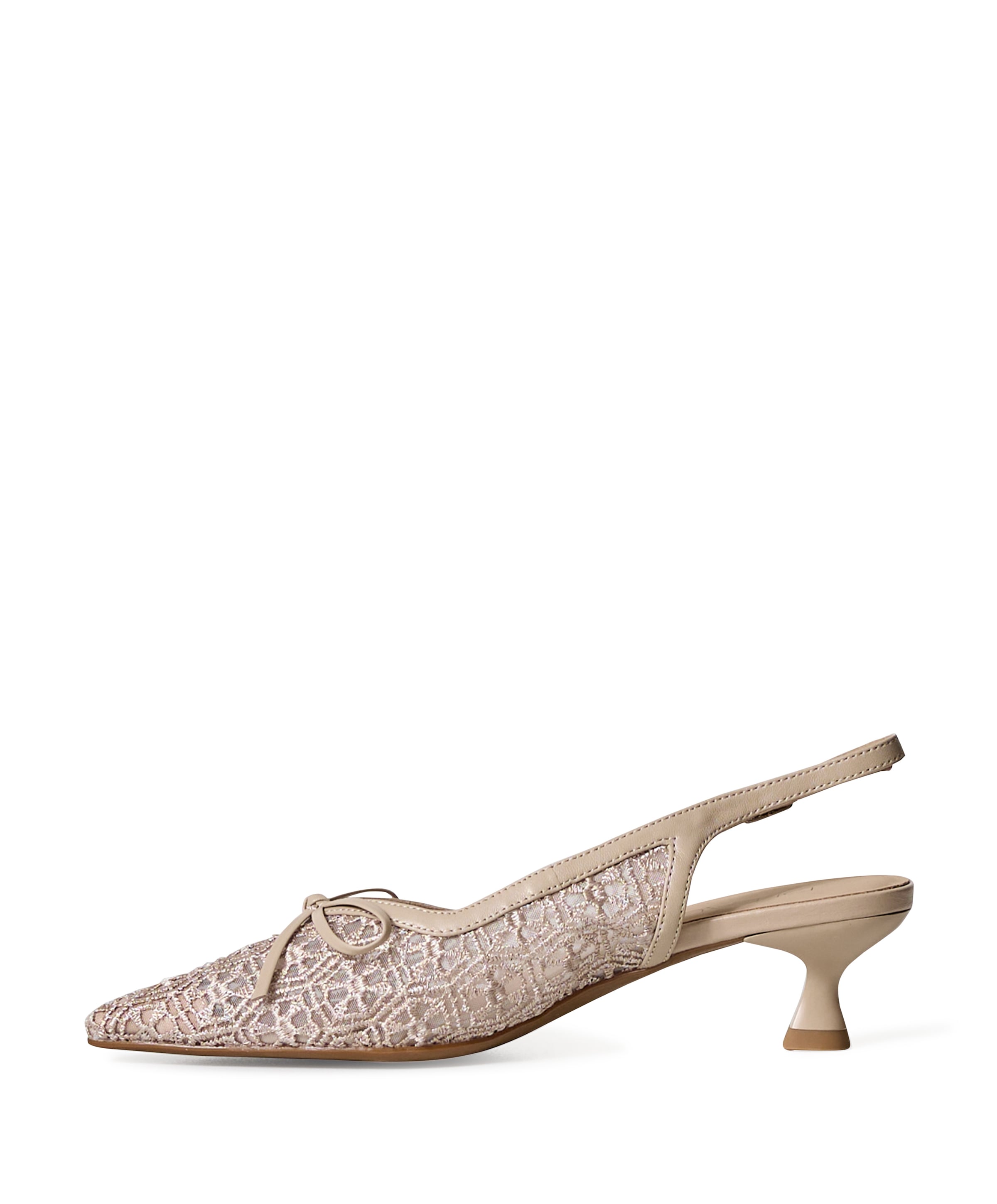 Di Lauro  Dana dames slingbacks beige