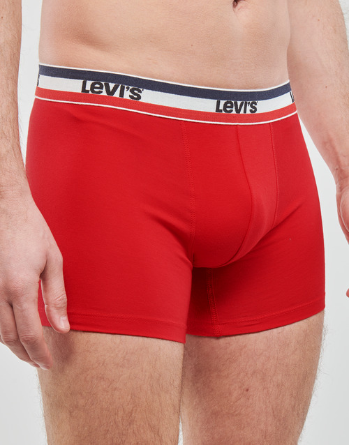 Levi's - LOGO BRIEF PACK X6 - Marine / Blanc / Gris / Rouge / Noir