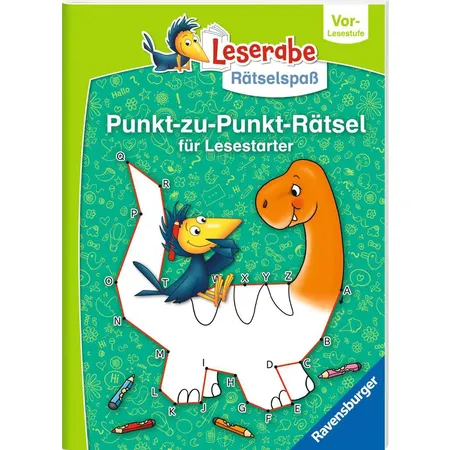 Ravensburger Leserabe: Punkt-zu-Punkt-Rätsel für Lesestarter (Vor-Lesestufe)