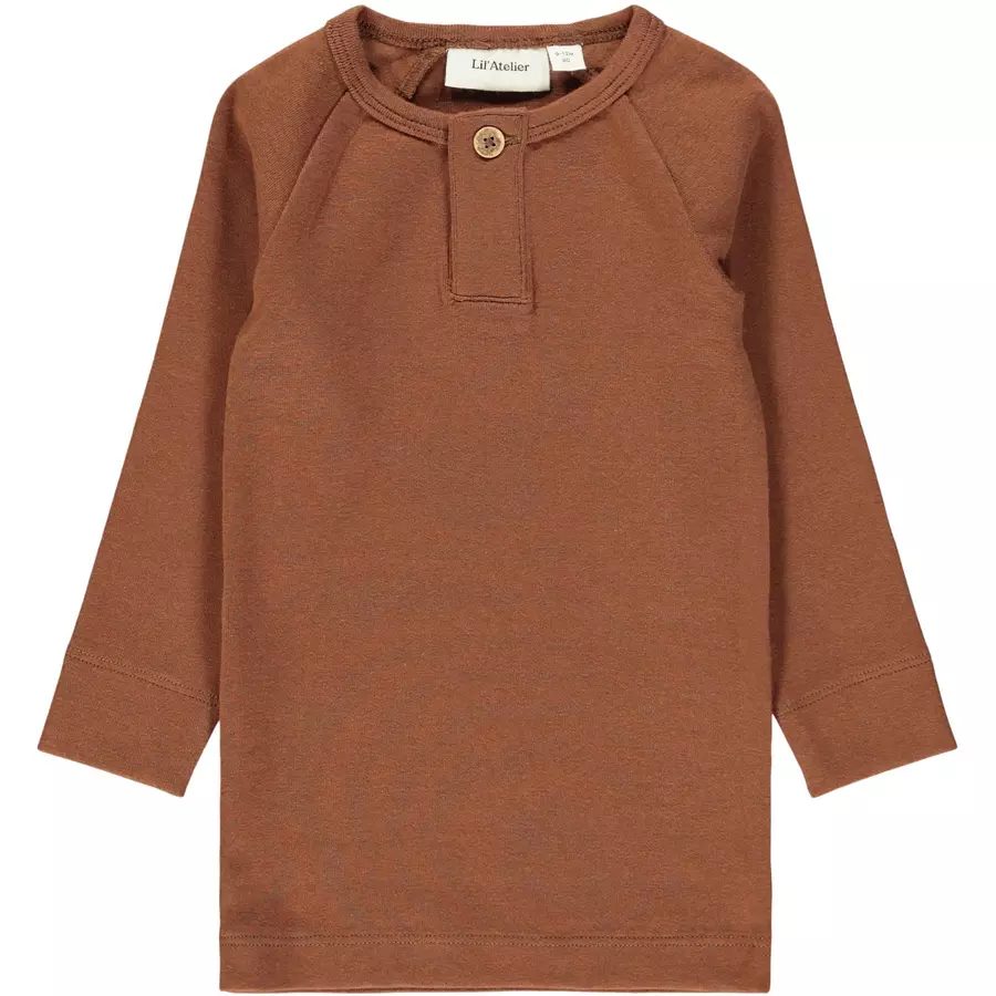 Lil'Atelier Langarmshirt Nbmgeo Tortoise Shell