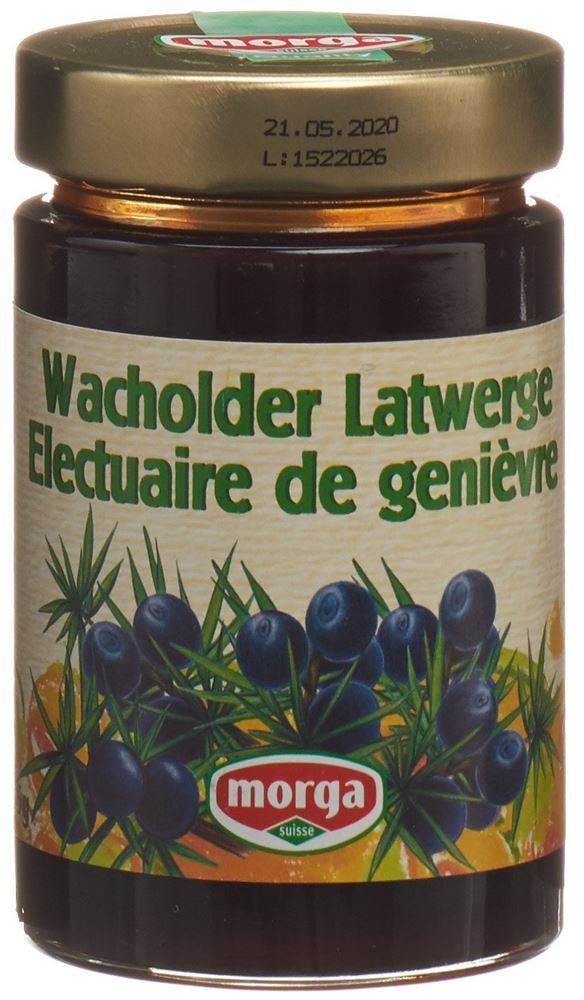 MORGA Konfitüre Wacholder Latwerge 375 g