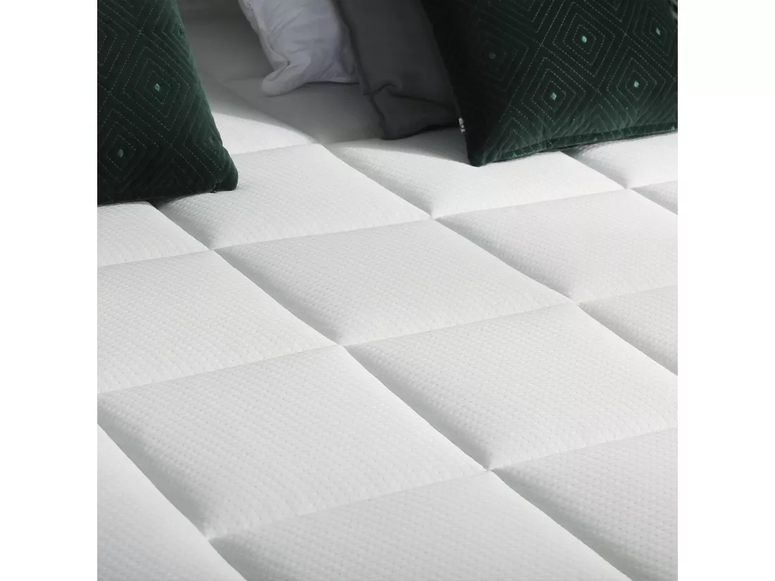 Ensemble matelas mémoire 7 zones BELLAGIO 2 avec sommier tapissier Dimensions - 2x90 x 200 cm