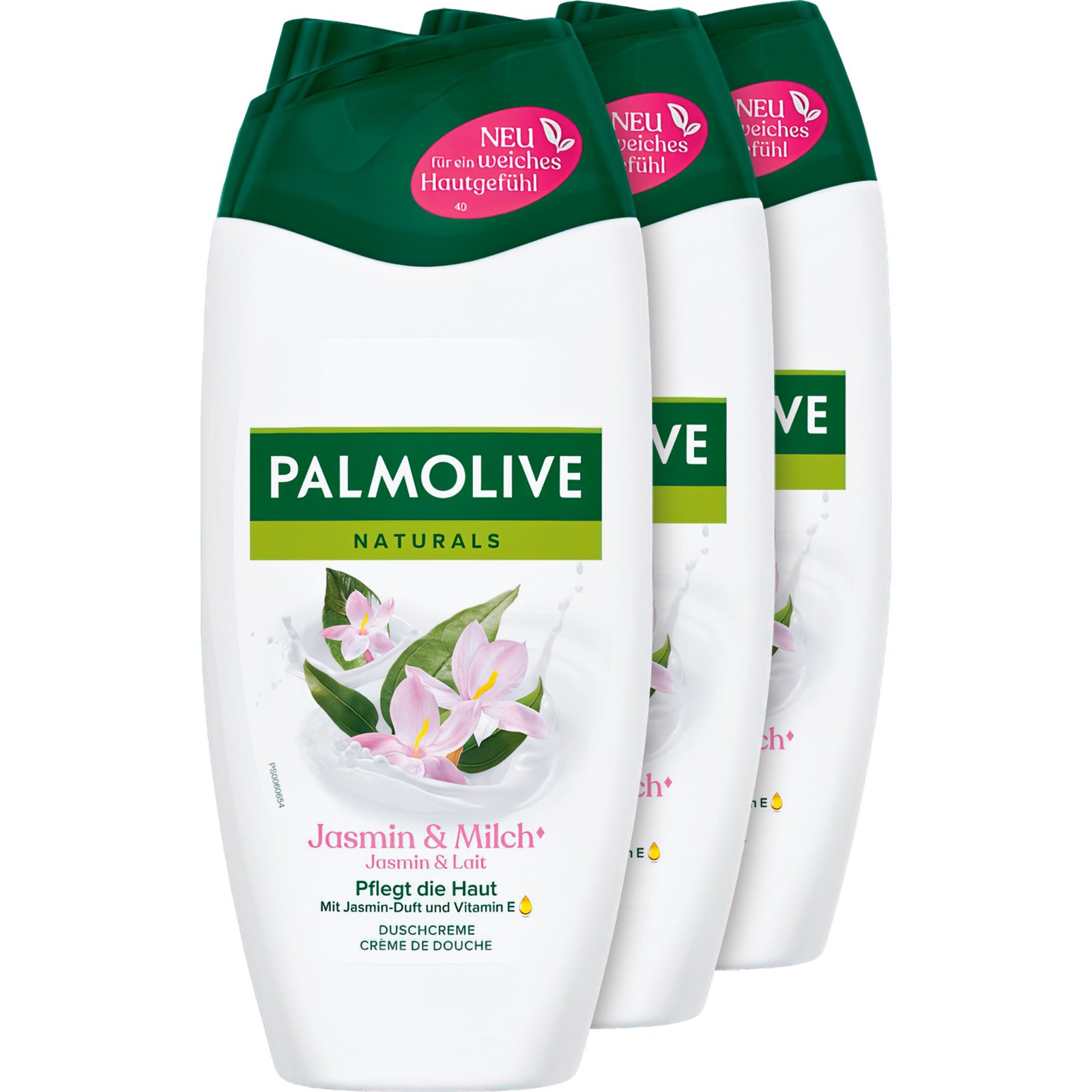 Palmolive Duschmilch Naturals Jasmin & Milch 3 x 250 ml