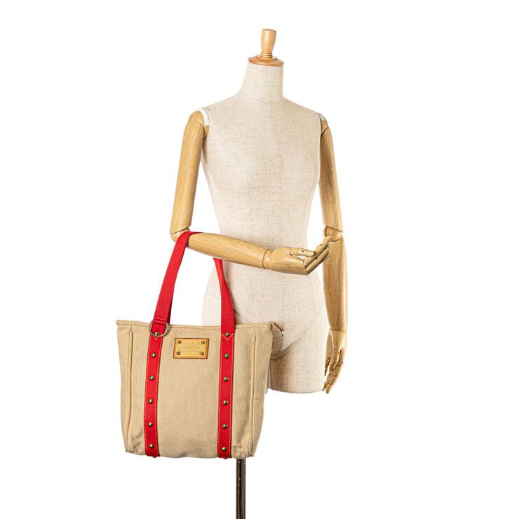 Louis Vuitton Vintage Louis Vuitton Cabas Beige