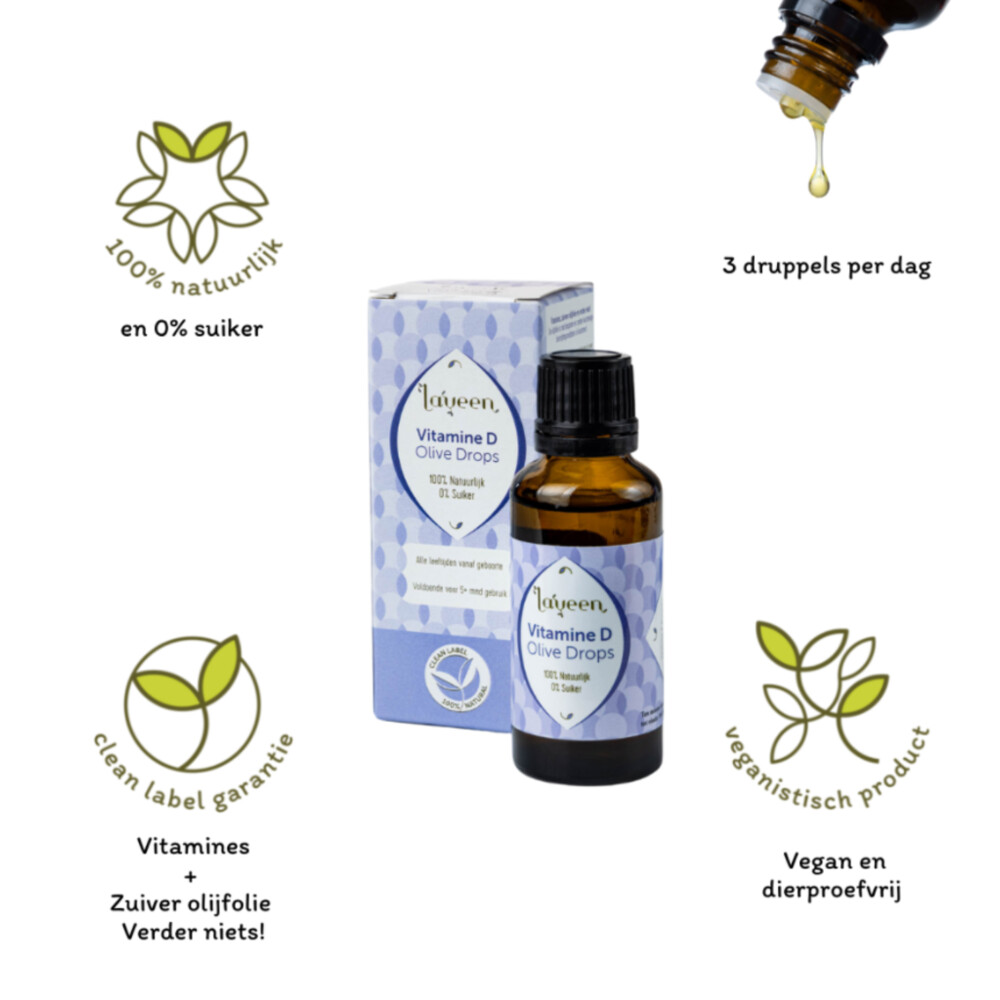 Laveen Olive Drops Vitamine D30 ml