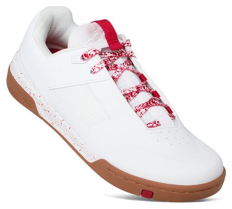 Chaussures VTT Crankbrothers Stamp Lace Edition Limitée Splatter Blanc / Rouge
